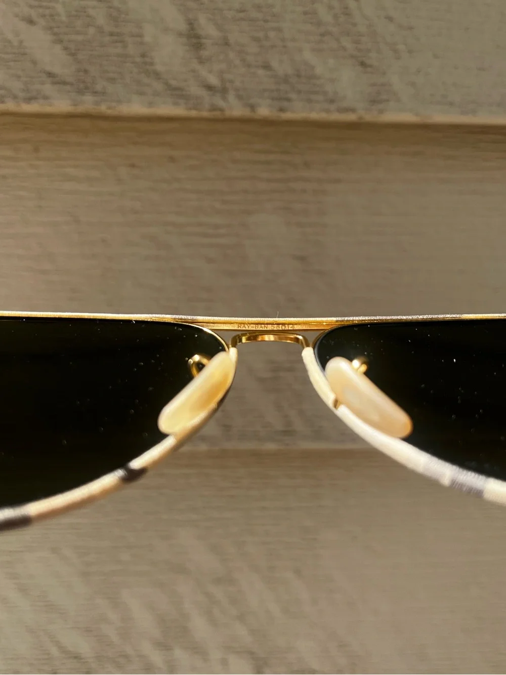Ray-Ban RB3025JM Full Color 171 Green Camo Aviator Sunglasses w/ Case